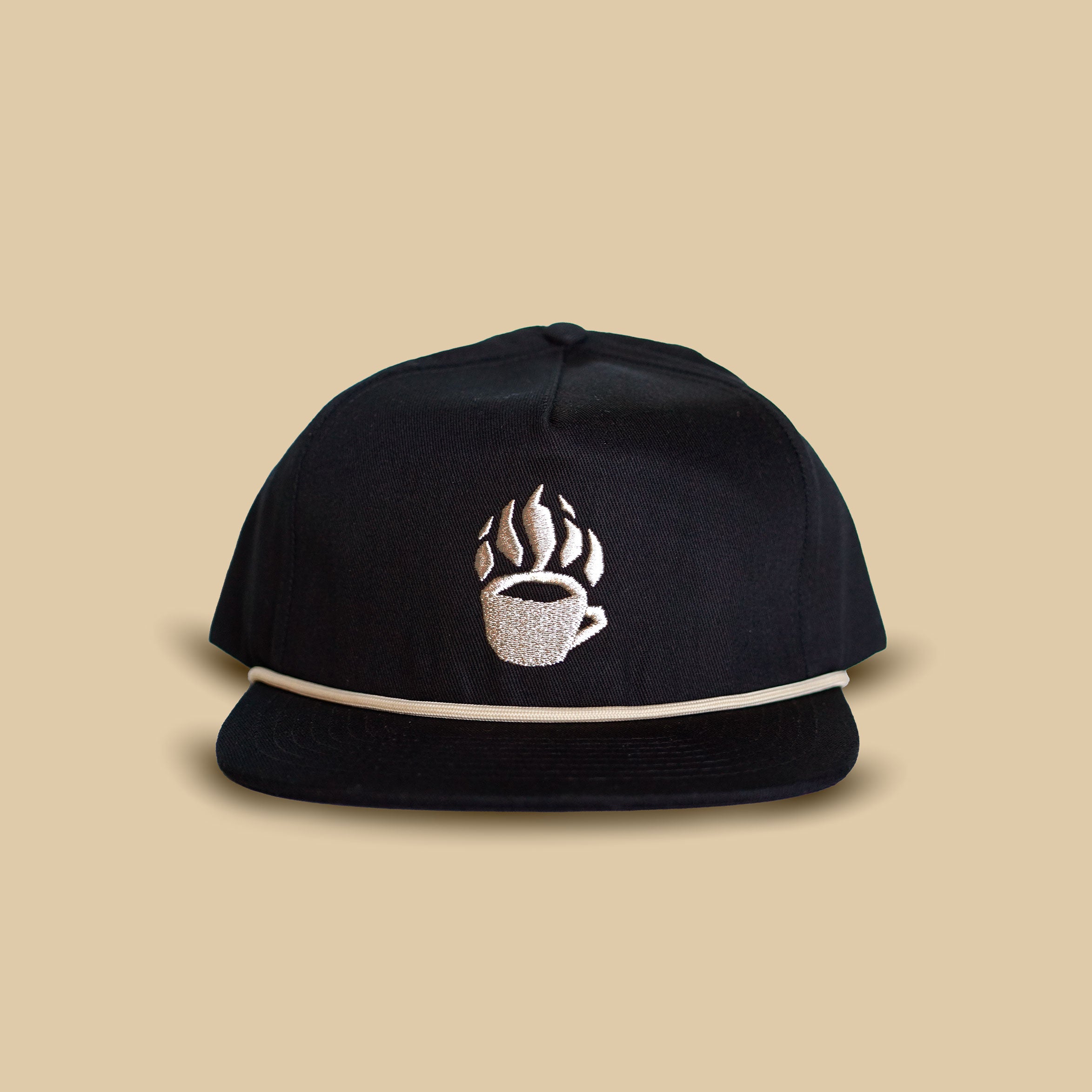 All-Black Cotton Snapback – Paw Coffee Mug