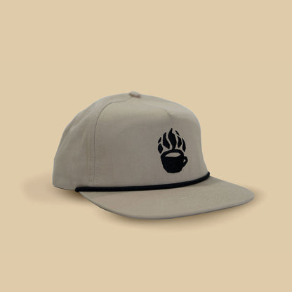 Khaki Cotton Snapback – Paw Coffee Mug