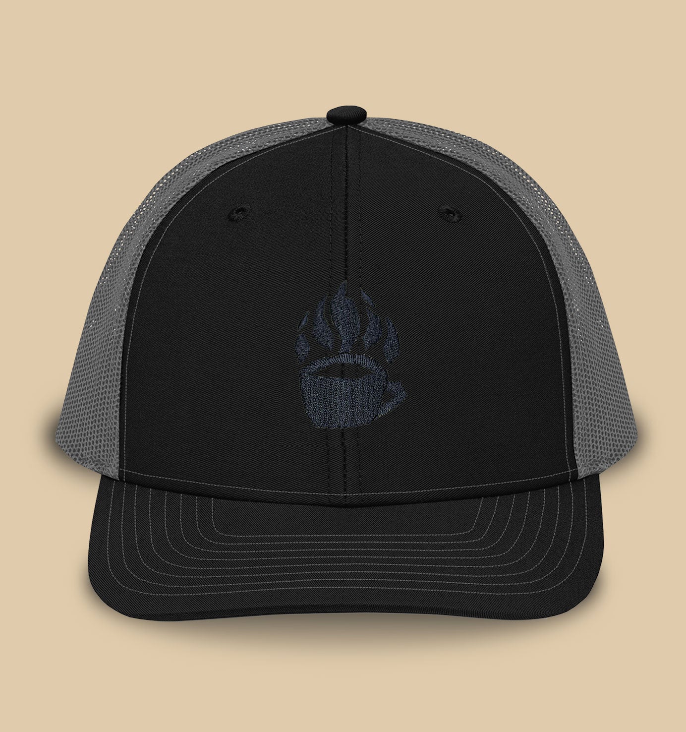 Trucker Hat (Black/Charcoal)