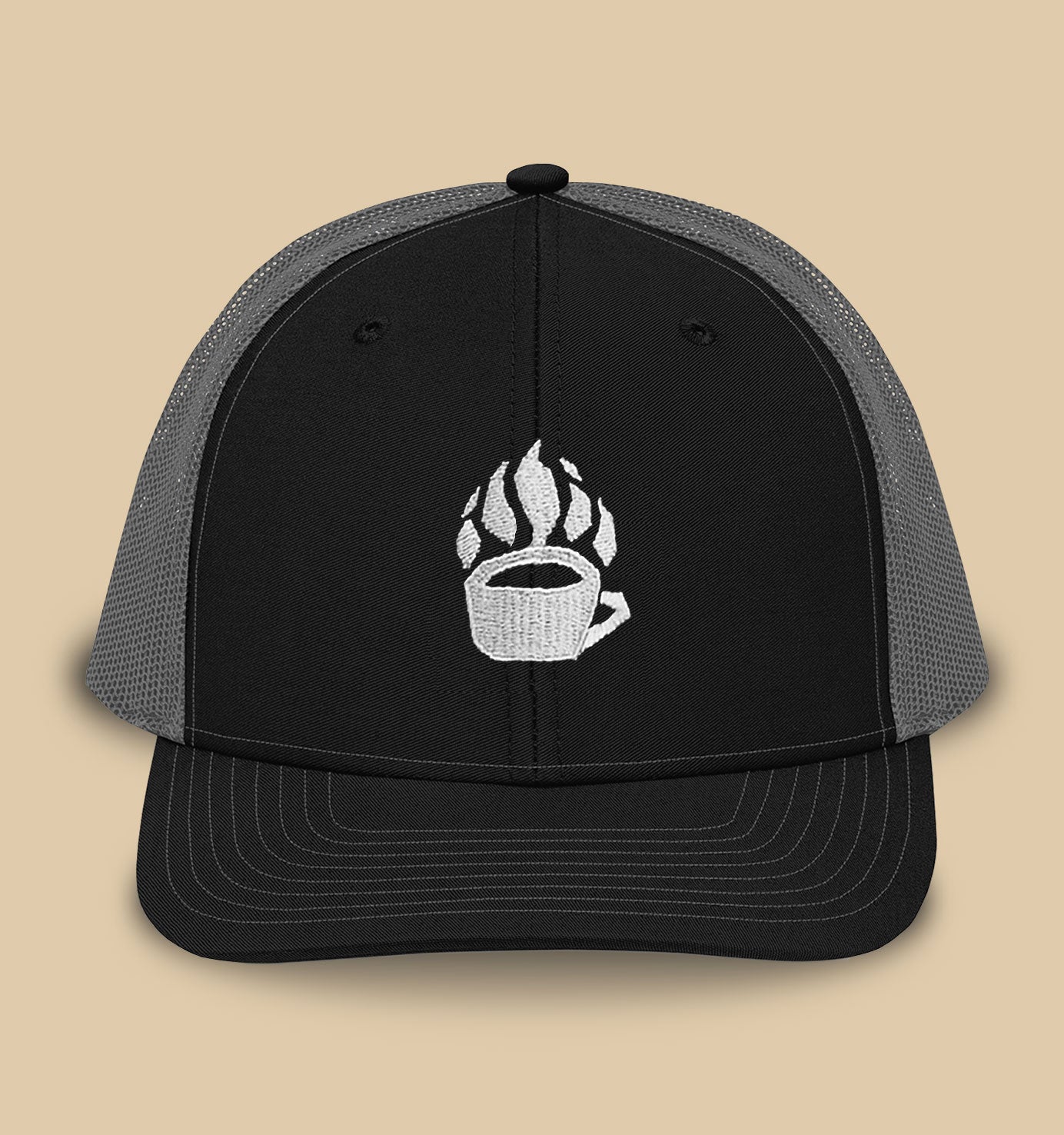 Trucker Hat (Black/Charcoal)