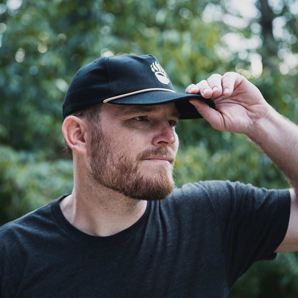 All-Black Cotton Snapback – Paw Coffee Mug