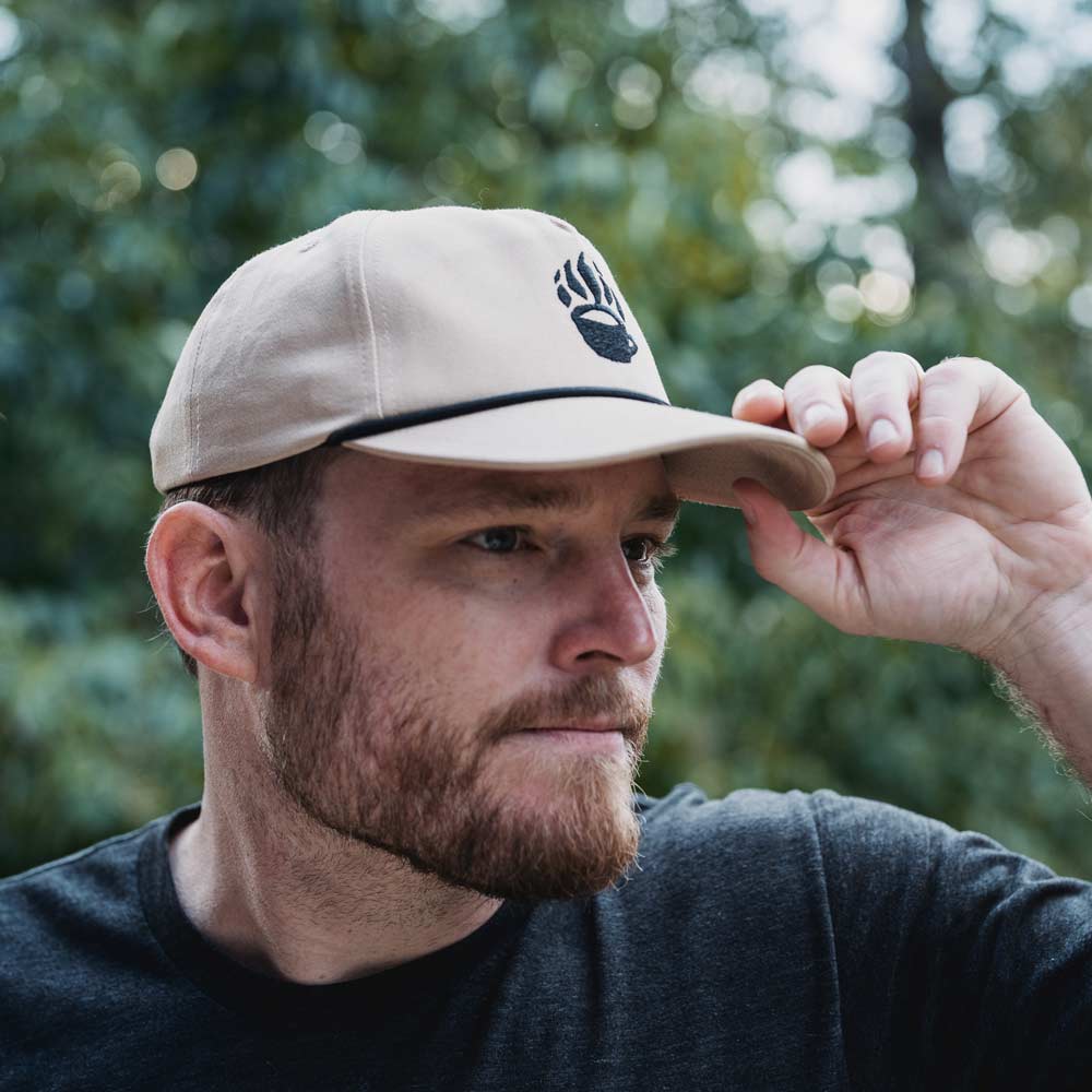 Khaki Cotton Snapback – Paw Coffee Mug