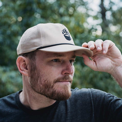 Khaki Cotton Snapback – Paw Coffee Mug