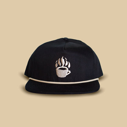 All-Black Cotton Snapback – Paw Coffee Mug